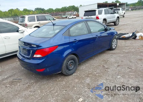 2017 Hyundai Accent Se из США, поврежденный, VIN KMHCT4AE9HU255512